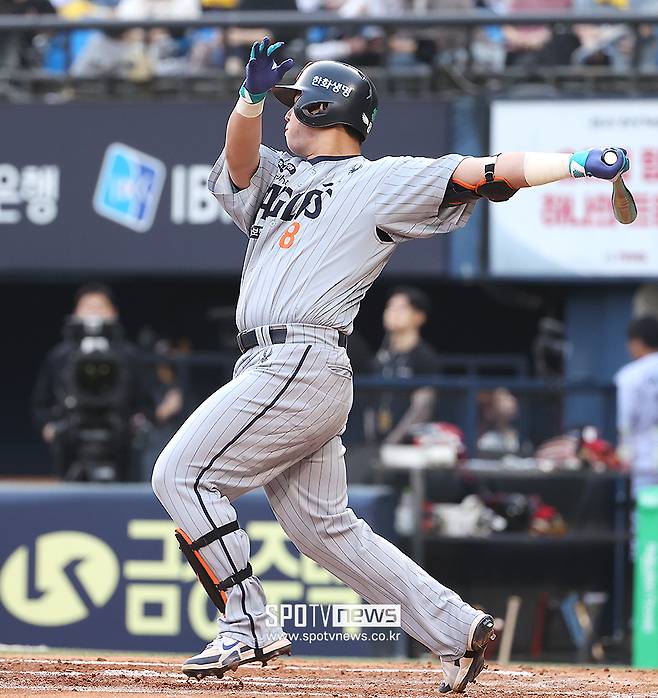 ▲ 노시환은 최근 10경기 타율이 0.083로 어려움을 겪고 있다 ⓒ곽혜미 기자