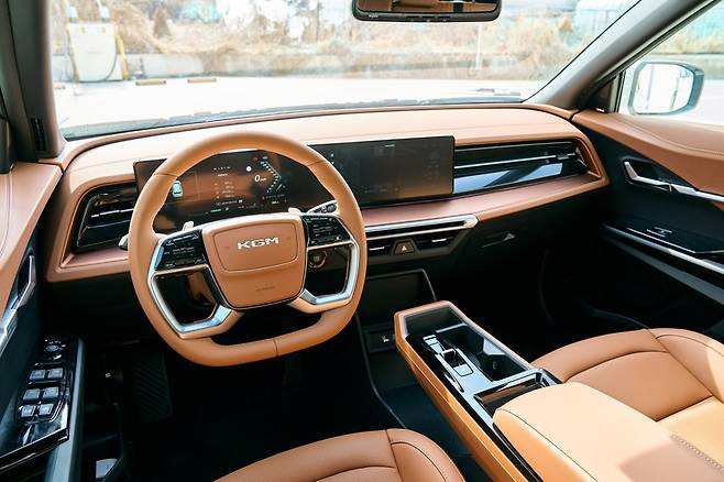 토레스 하이브리드 인테리어. 사진제공 |KGM