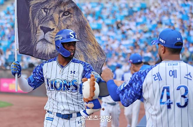 삼성 디아즈의 세리머니. 삼성라이온즈 제공