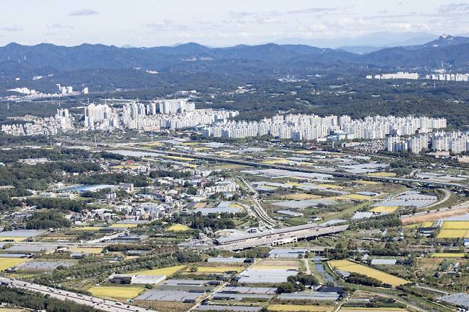 펜타역세권으로 거듭난 대곡역세권 전경. 사진=고양시청