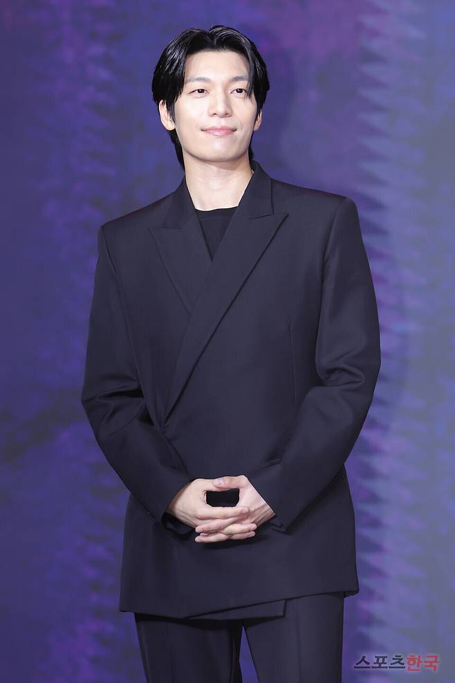 넷플릭스 시리즈 '오징어 게임' 시즌3 제작발표회에 참석한 배우 위하준. 25.6.9 ⓒ이혜영 기자 lhy@hankooki.com