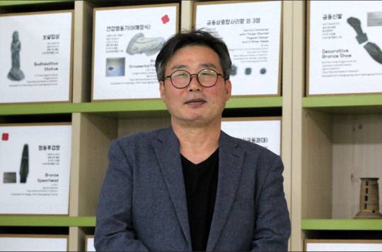 이상근 문화유산회복재단 이사장. 윤평호 기자