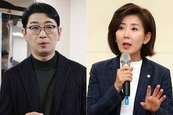 주진우 국민의힘 법률자문위원장과 나경원 의원 / 사진=연합뉴스, 뉴스1