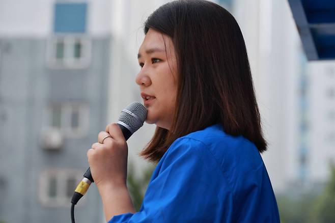 손솔 전 진보당 대변인./사진=진보당 제공