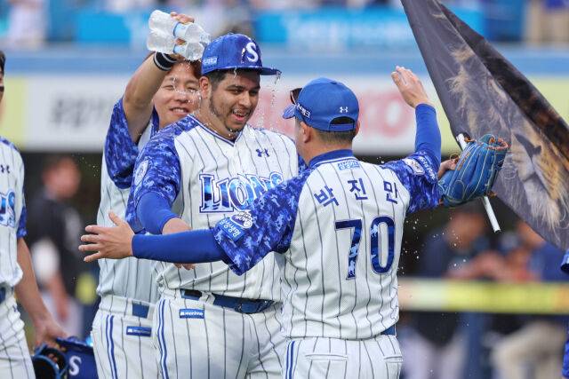 삼성 라이온즈 아리엘 후라도./삼성 라이온즈
