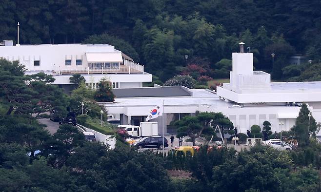 서울 용산구 한남동 관저. 뉴시스