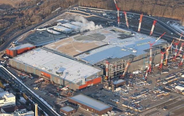 일본 정부가 반도체 굴기를 위해 추진 중인 훗카이도에 건설 중인 라피더스 반도체 공장 건설 현장. 사진=AFP/연합뉴스