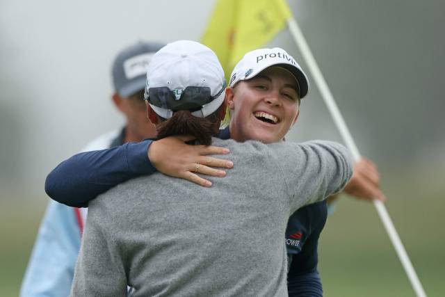 우승을 차지한 제니퍼 컵초. 사진 제공=AFP연합뉴스