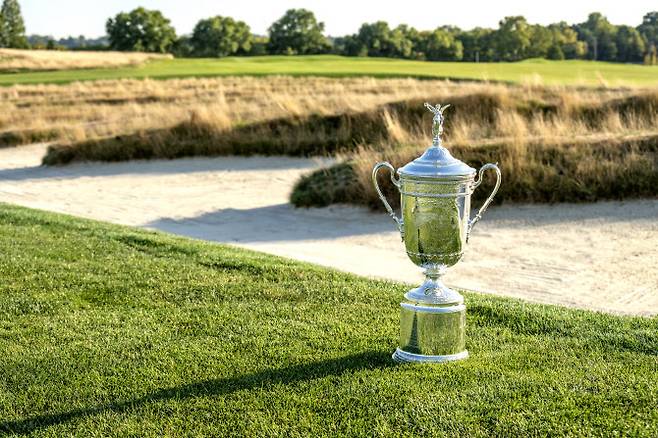 US오픈 우승트로피. (사진=USGA)