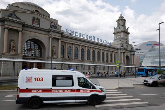 러시아 키옙스키 기차역. AFP=연합뉴스