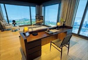 가변형 공간과 한강 조망으로 차별화한 평면. HDC현산 제공