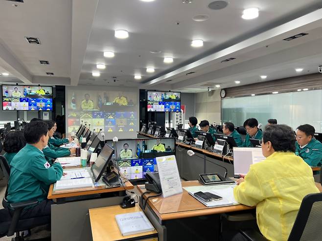 용인특례시는시장을 본부장으로 하는 재난안전대책본부를 운영하고 있다. /사진제공=용인특례시