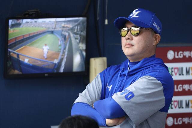 삼성 라이온즈 박진만 감독./삼성 라이온즈