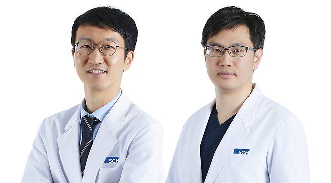 권성순 순천향대학교 서울병원 심장내과 교수(사진 왼쪽), 윤석윤 종양혈액내과 교수팀(오른쪽)