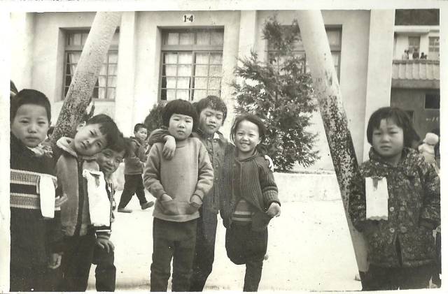 1958년 사천초등학교.