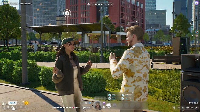 '인조이'의 깊이 있는 커스터마이징과 화려한 비주얼, 이용자 중심의 스토리텔링을 강조했다(출처=WWDC25 영상 캡처).