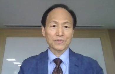 김화종 한국제약바이오협회 K-MELLODDY 사업단장이 11일 온라인으로 진행된 '바이오 데이터 협력체(BDA) 구축을 통한 국민신약배당 정책 제안' 설명회에서 발언하고 있다. 설명회 영상 캡처