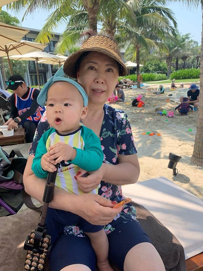 한옥예 씨와 가족. 한국장기조직기증원