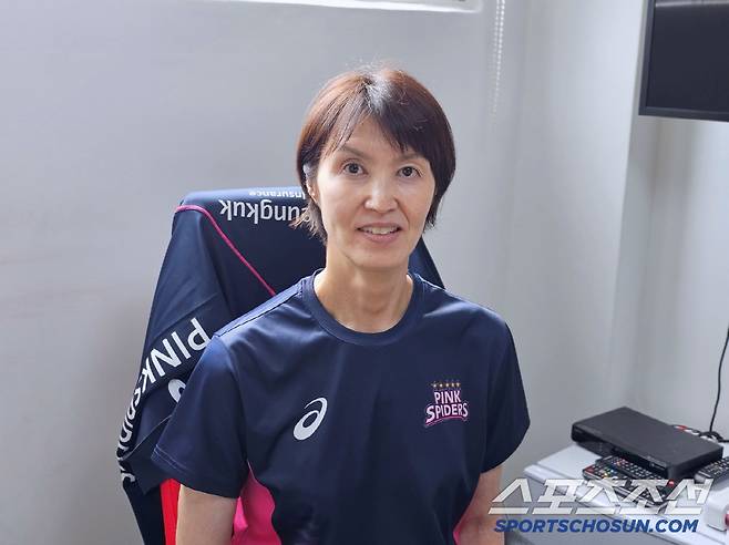 요시하라 토모코 흥국생명 감독. 용인=이종서 기자