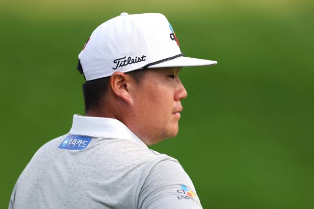 US오픈 첫 날 공동 3위에 오른 임성재. 사진 제공=AFP연합뉴스