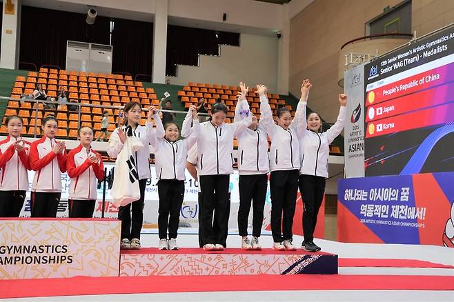 여자 시니어 기계체조 대표팀