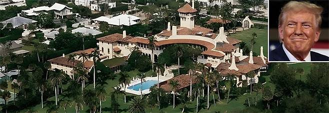 미국 플로리다주(州) 팜비치 앞에 위치한 마러라고(Mar-a-Lago) 리조트. /CNN