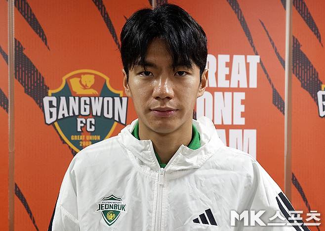 전북 현대 공격수 전진우. 사진=이근승 기자