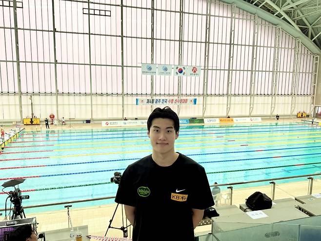 개인혼영 200m 1위를 차지한 황선우(올댓스포츠 제공)