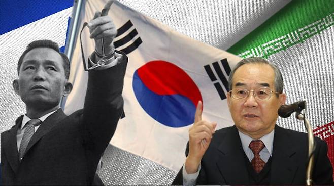 1970년 박정희 대통령은 육군본부에 이스라엘 군을 시찰하라는 특명을 내린다. 당시 임동원 중령을 포함 14명의 영관급 장교는 이준열 장군(준장)을 단장과 이스라엘에 파견돼 특별 교육을 받고 주요 군 부대를 견학해 420쪽의 보고서를 작성했다. 육사 교수부 출신인 임동원 당시 중령이 청와대에서 박정희 대통령에게 직접 브리핑을 했다고 한다. /그래픽=노석조