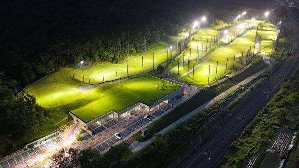 최근 개장한 해운대비치퍼블릭골프장.