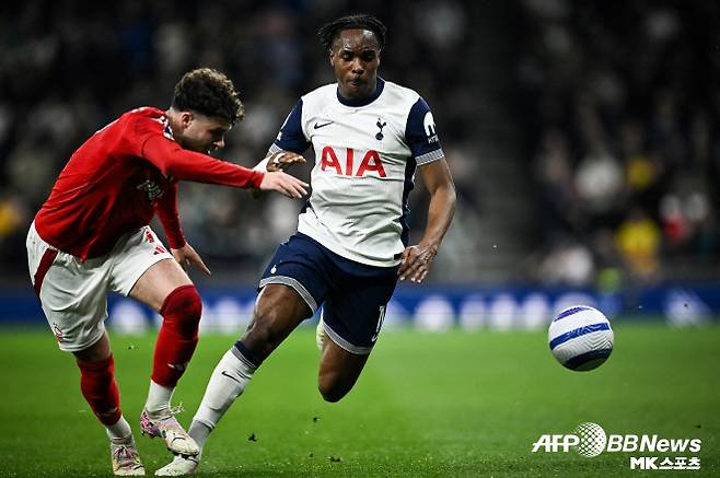 토트넘은 1월 텔을 6개월 임대 영입했다. 당시 계약서엔 완전 이적 조항이 있었다. 사진=AFPBBNews=News1