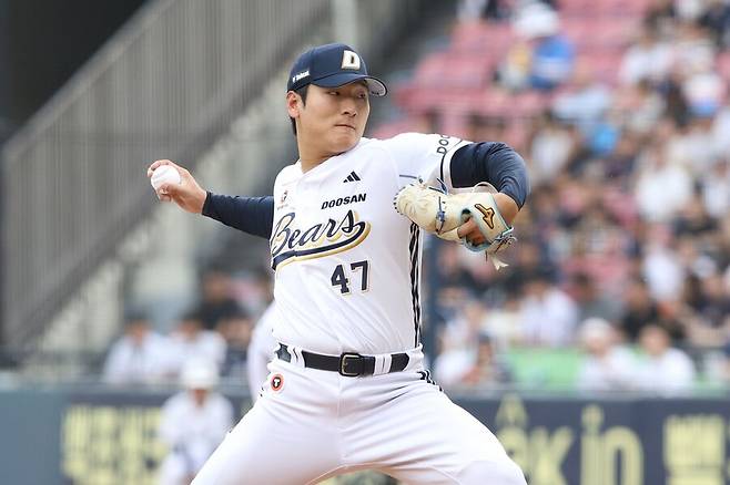 ▲ 곽빈 ⓒ두산 베어스