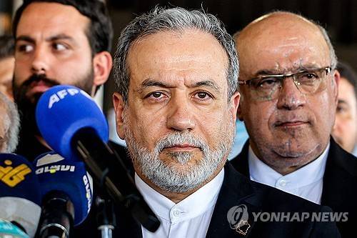 압바스 아락치 이란 외무장관 [AFP 연합뉴스 자료사진. 재판매 및 DB 금지