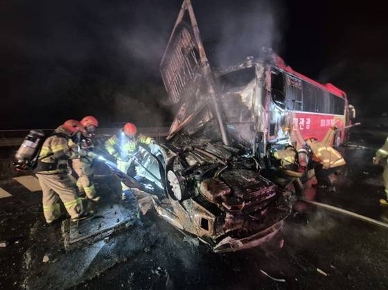 사고 현장 〈사진제공=당진소방서〉