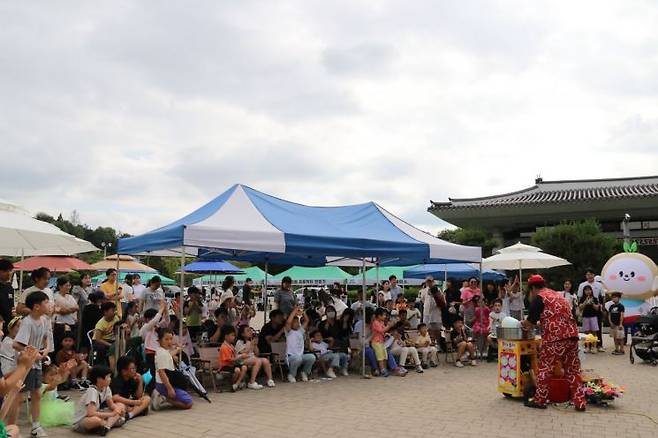 광주지방보훈청은 6월 호국보훈의 달을 맞아 최근 광주역사민속박물관 잔디광장에서 '보보 K.I.D.S. 피크닉'을 개최했다. 광주지방보훈청 제공
