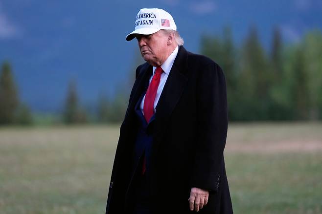 도널드 트럼프 미 대통령. /AP=연합뉴스