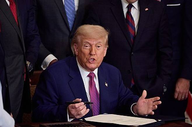 도널드 트럼프 미국 대통령. 연합뉴스