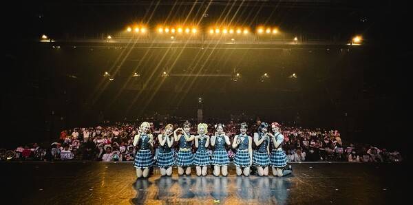 ▲ 지난 15일 열린 유니스 일본 팬콘 현장. 제공|F&F엔터테인먼트