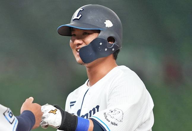 사토 류세이. /사진=세이부 라이온즈 공식 SNS