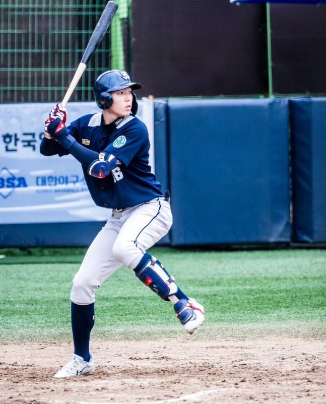 유신고 신재인. /사진=유신고 야구부 제공