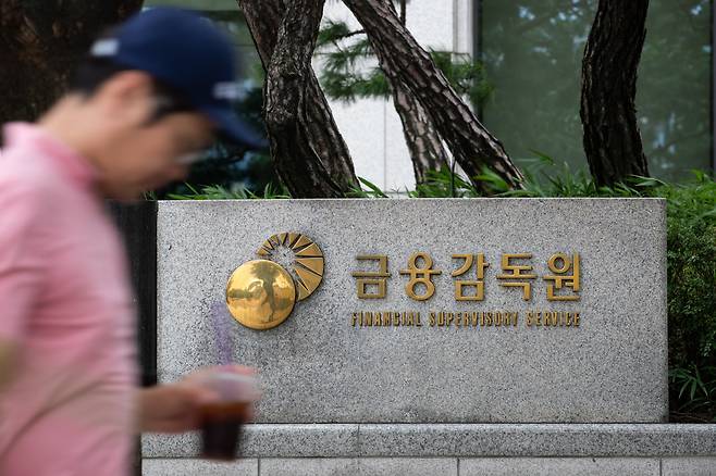 서울 여의도 금융감독원 석판./뉴스1
