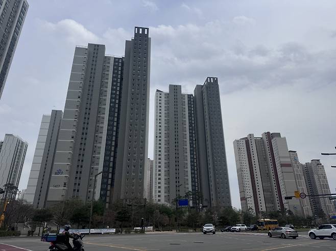 경기도 화성시 동탄역 인근 아파트들. 서영상 기자