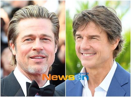 브래드 피트-톰 크루즈(뉴스엔DB)