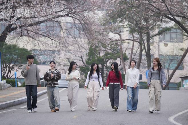 한세대학교 자유전공학부 학생들의 모습. 사진=한세대학교