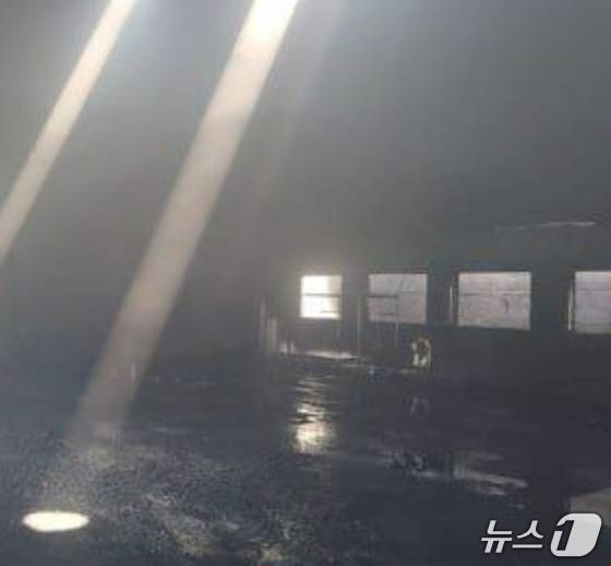 화재 현장. (경기도소방재난본부 제공. 재판매 및 DB 금지)