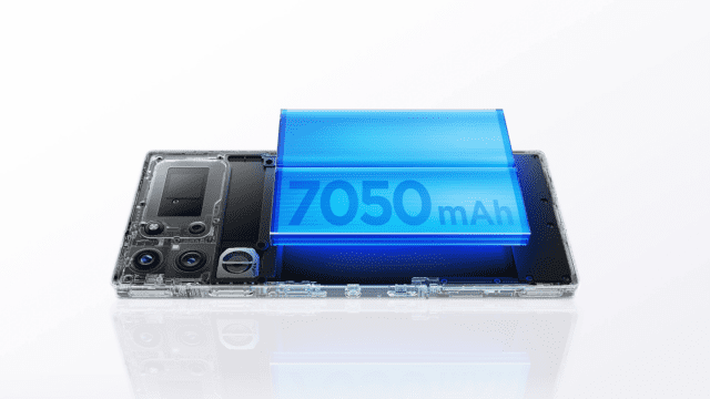 7천50mAh 실리콘-탄소 배터리를 탑재한 레드매직 10 프로 (사진=레드매직)