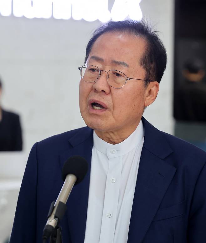 홍준표 전 대구시장. / 사진=강은구 기자