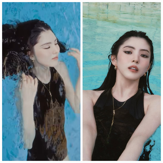 한소희가 또 한 번, 이미지의 경계를 허물었다.사진=한소희 SNS