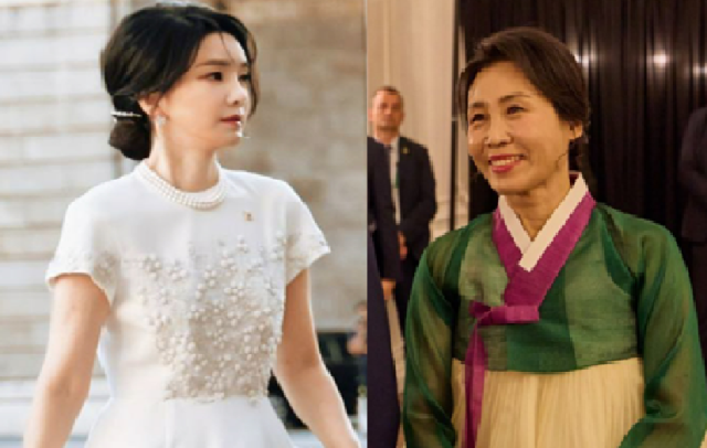 (좌) 김건희여사 (우) 김혜경여사, 연합뉴스