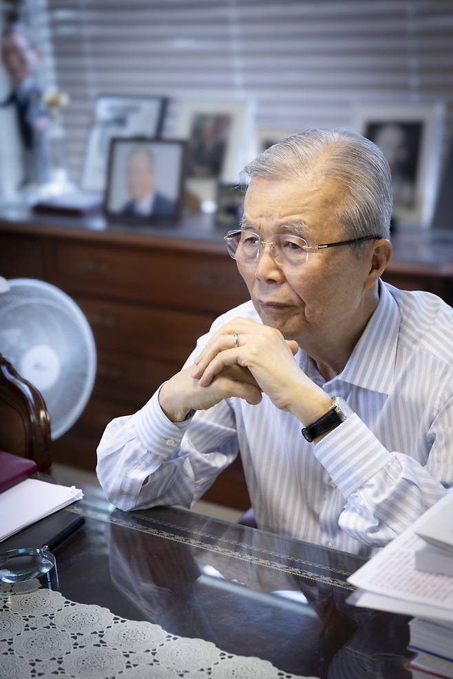 김종인 전 국민의힘 비상대책위원장. 박해윤 기자